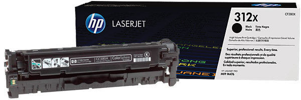 HP 312X High Yield Black Original LaserJet Toner Cartridge (CF380X ...