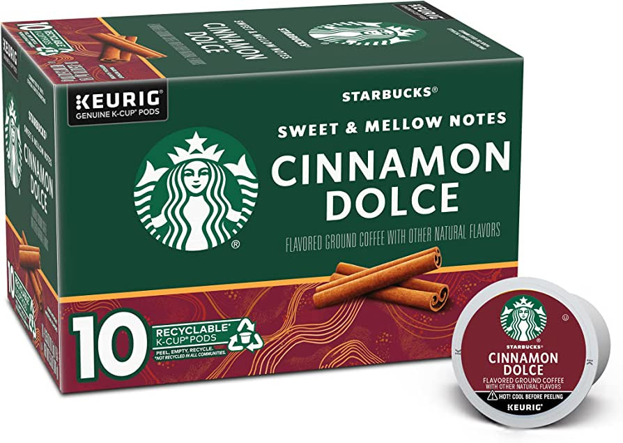 Starbucks Cinnamon Dolce Naturally Flavoured, Blonde Roast, Coffee HC