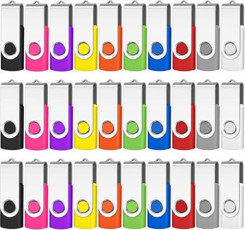 USB 2.0 Flash Drive - Assorted Colours