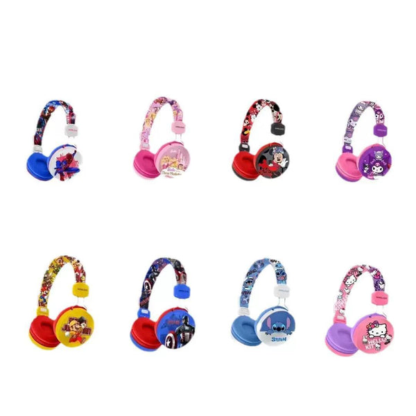 Foldable Cartoon Kids Headphones