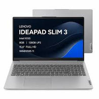 Lenovo IdeaPad Slim 3 15ITN9 15.6" Laptop - Intel N150 | 8GB DDR5 RAM | 128GB UFS 2.2 | Windows 11 Home | 1 Year Warranty - Artic Grey
