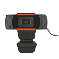 Wide-Screen 720p Webcam w/ Built-in Mic - Video Calling, Video Conferencing
