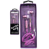 Billboard Extra Bass Stereo Earbuds w/ Mic