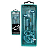 Billboard Extra Bass Stereo Earbuds w/ Mic