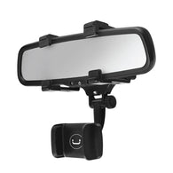 Rear View Mirror Cell Phone Holder