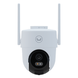 Unno Tekno Cam11 4MP Smart Wifi Outdoor 360° Pan & Tilt Camera - Dual Band 2.4 GHz & 5.0 GHz with Google & Alexa