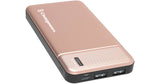Chargeworx CX6862 10000 mAh Dual USB Glass Power Bank