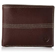 Timberland D08389 Genuine Leather Bifold Wallet - Brown