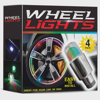 Colourful Wheel Lights - 4 Pack