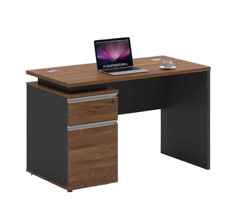 Office Desk w/ Drawer & Cabinet