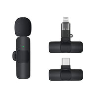 K9 Wireless Microphone w/ Type-C & iPhone Connector