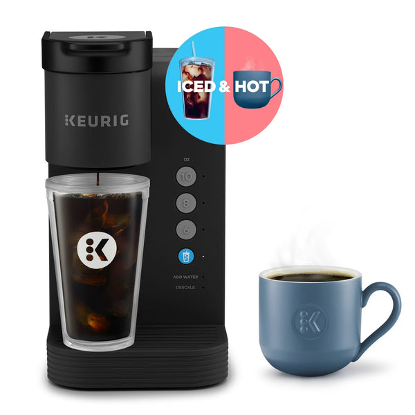 Keurig K-Express Essentials Plus, Iced & Hot Single Serve K-Cup Coffee Maker