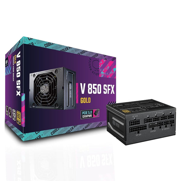 Cooler Master V Series V850 SFX GOLD - Power supply (internal) - ATX12V 3.0/ EPS12V/ SFX12V 3.42 - 80 PLUS Gold - AC 100-240 V - 850 Watt - active PFC - United States