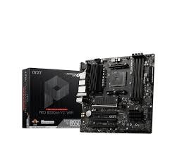 MSi PRO B550M-VC WIFI - AMD B550 | Socket AM4 | DDR4 | Gigabit Ethernet | Onboard Graphics (CPU Required) | VGA/DisplayPort/HDMI | HD Audio | microATX Motherboard