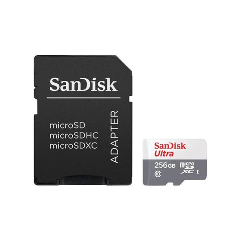 SanDisk Ultra 256GB microSDHC/microSDXC UHS-I Class 10 w/ Adapter