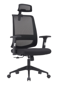 Sit M315 Manager Chair, Mesh Fabric, Adjustable Headrest