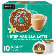 The Original Donut Shop Vanilla Latte K-Cup Coffee Pods - 10 Ct