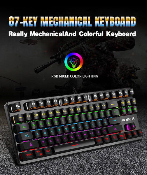 Forev Mechanical Keyboard - 87 Keys