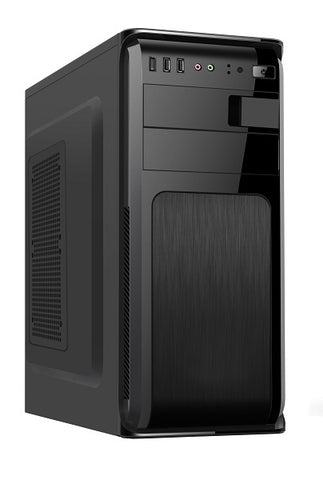Mid Level Desktop - Intel i3-14100 | 8GB DDR4 RAM | MSI H610M-S Motherboard | 512GB Patriot SATA SSD | 600W Power Supply | Windows 11 Home
