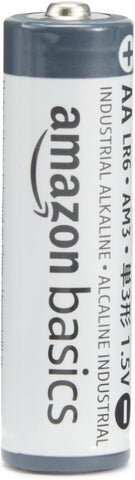 Amazon Basics AA Long-Lasting Industrial Alkaline Batteries