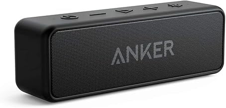 Anker Soundcore 2 Bluetooth IPX7 Waterproof Portable Speaker - 24-Hour Playtime
