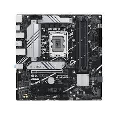 ASUS PRIME B760M-A-CSM Socket LGA1700 / Intel B760 / DDR5 / USB 3.2 Gen 2, front USB 3.2 Gen 1 Type-C / 2.5 Gigabit LAN / WiFi 6 / Onboard graphics (CPU required) / HD Audio / HDMI / DisplayPort / micro ATX Motherboard