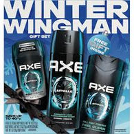 Axe Winter Wingman Apollo Gift Set - Body Wash, Deodorant Spray & Antiperspirant Stick
