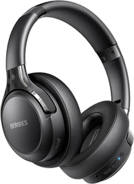 Beribes Bluetooth Over-Ear Foldable Heaphones w/ Mic - 65H Playtime