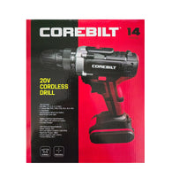 Corebilt 14 Pc 20V Cordless Drill