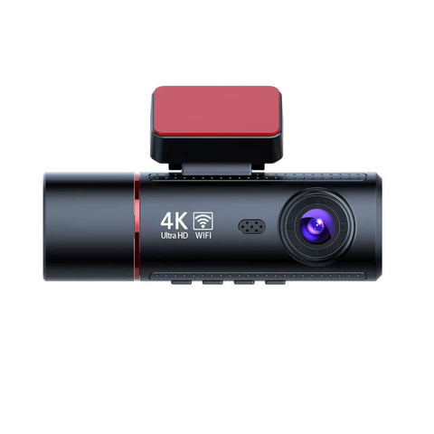 3 Channel 4K Dash Camera with Built-In Wi-Fi for Front /Rear Recording