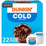 Dunkin' Cold Iced Coffee - 22 Ct