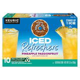 Iced Refreshers Keurig Single Serve K-Cup Pods 10 Ct - Brew Over Ice