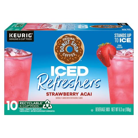 Iced Refreshers Keurig Single Serve K-Cup Pods 10 Ct - Brew Over Ice