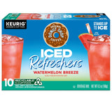 Iced Refreshers Keurig Single Serve K-Cup Pods 10 Ct - Brew Over Ice