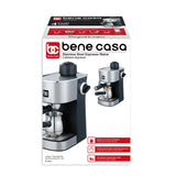 Bene Casa 4-Cup Espresso Maker - Black
