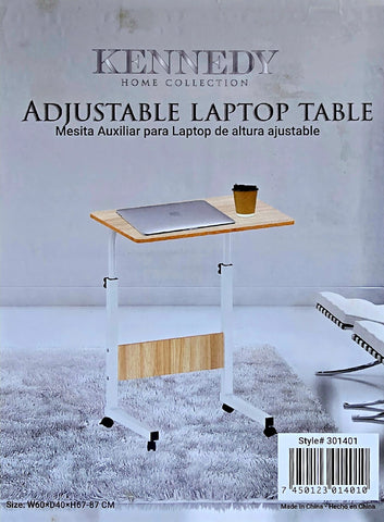 Adjustable Laptop Desk - Walnut