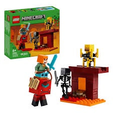 Lego Minecraft - The Nether Lava Battle - Ages 6+, 99 Pieces