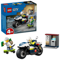 Lego City Police Motorcycle - Ages 4+, 65 pcs