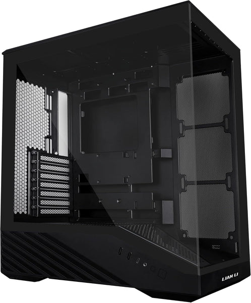 Lian Li V100 ATX Mid-Tower PC Case w/ LED RGB Strip, No PSU- Black