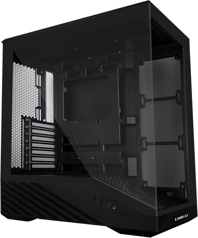 Lian Li V100 ATX Mid-Tower PC Case w/ LED RGB Strip, No PSU- Black
