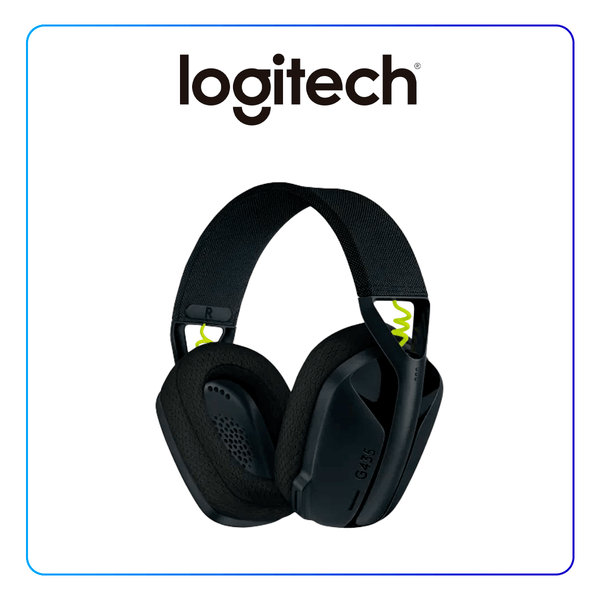 Logitech G435 LIGHTSPEED Wireless Gaming Headset - Black