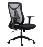 Sit M350 Middle Back Chair, Mesh Fabric, Fixed Armrest