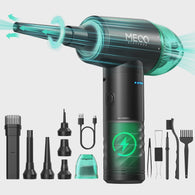 Meco 110,000 RPM Cordless Compressed Air Duster Vacuum
