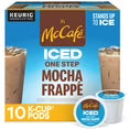 McCafe Iced One Step Mocha Frappe K-Cup Pods - 10 Ct