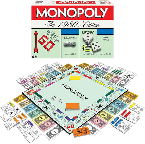 Monopoly The 1980's Edition