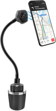 MagBuddy Elite XL Cup Holder Adjustable Gooseneck, Magnetic Cell Phone Mount