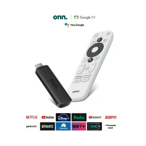 onn Full HD Streaming Device , Google TV - 8GB, 1.5GB RAM w/ Voice Control Remote