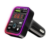 onn Bluetooth FM Car Charger w/ LCD Screen