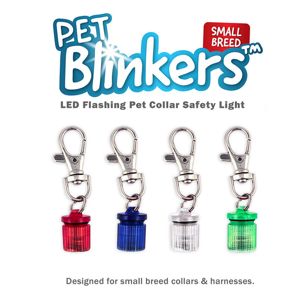 Pet Blinkers Flashing LED Pet Safety Light - Small Breed