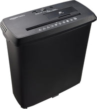 Amazon Basics Paper Shredder for Home and Office, 8-Sheet Strip Cut, CD/ Credit Card Shredder, 3.4 Gallon Wastebasket
